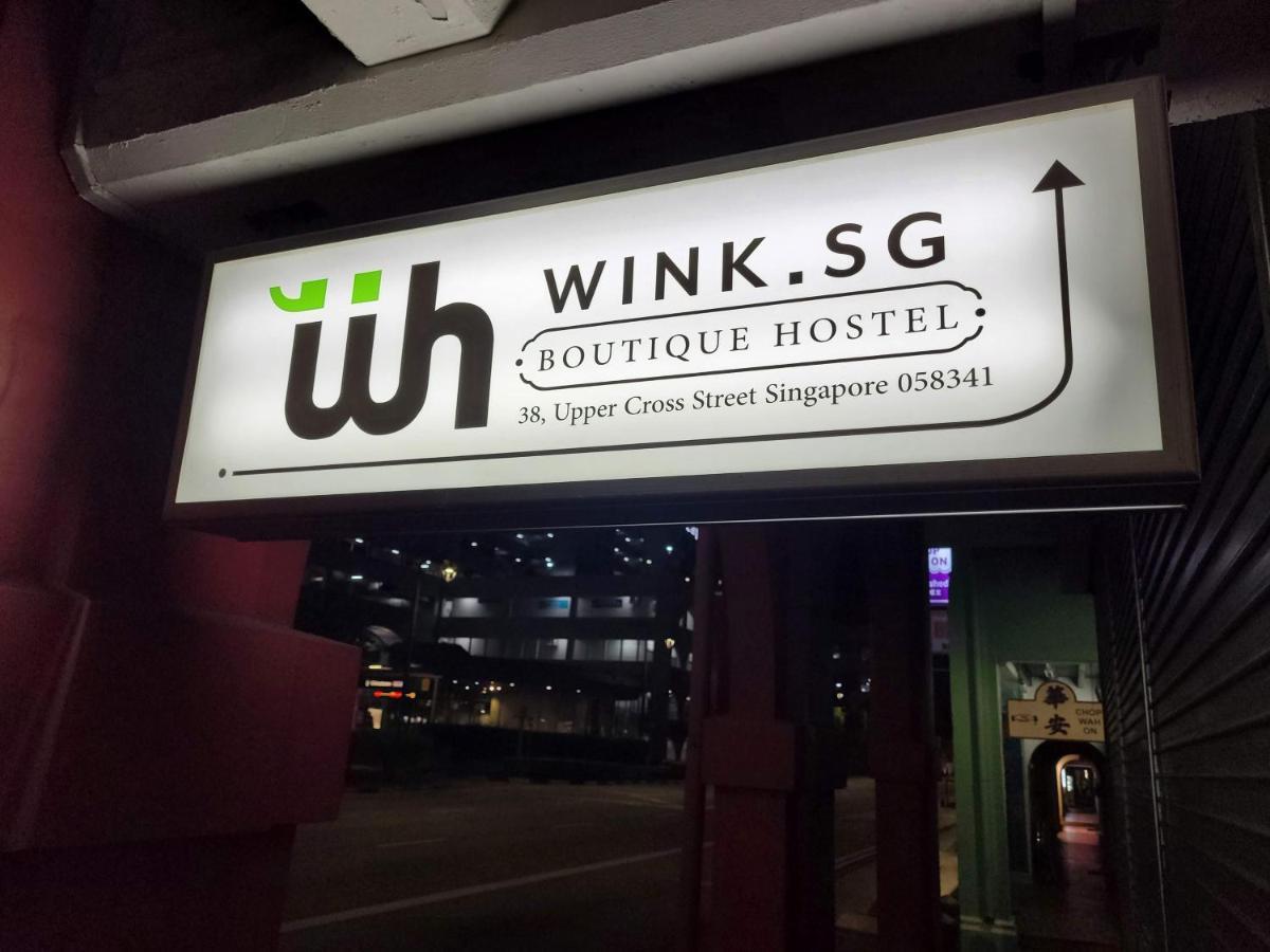 Wink At Upper Cross Street Hotel Сингапур Екстериор снимка
